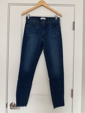 Principle Women's Dark Blue Ankle Skinny Jeans